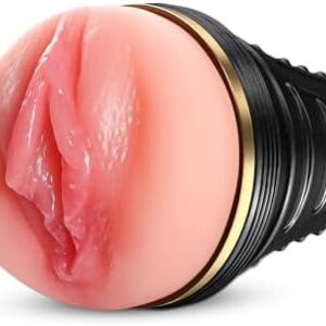 Male Masturbator,Kingdemer Realistic Pocket Pussy Vagina Textured with 7.5in Depth Lifelike Soft and Fleshy Texture,Penis Training Masturbators Sex Toy for Men : Health & Household